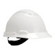 3M H700 Series H-700N-VI - Casco di protezione - cricchetto - polietilene ad alta densità (HDPE) - bianco