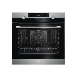 AEG BEE431011M - Forno - da incasso - nicchia - larghezza: 56 cm - profondità 55 cm - altezza: 57.8 cm - con sistema autopulent