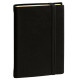 Agenda giornaliera - Daily 21 Prestige 2025 - 13 x 21 cm - copertina Silk - nero - Quo Vadis