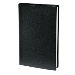 Agenda settimanale Ministro 2025 - copertina Impala - 16 x 24 cm - nero - Quo Vadis