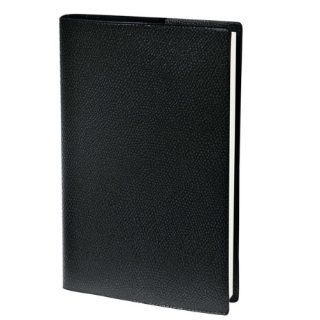 Agenda settimanale Prenote 2025 - copertina Impala - 21 x 29,7 cm - nero - Quo Vadis