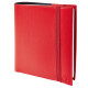 Agenda settimanale TimeLife 2025 - 16 x 16 cm - rosso ciliegia - Quo Vadis