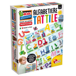 Alfabetiere tattile Montessori Plus - Lisciani