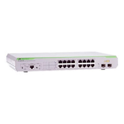 Allied Telesis CentreCOM AT-GS916M - Switch - gestito - 14 x 10/100/1000 + 2 x SFP combinato - desktop, montabile su rack