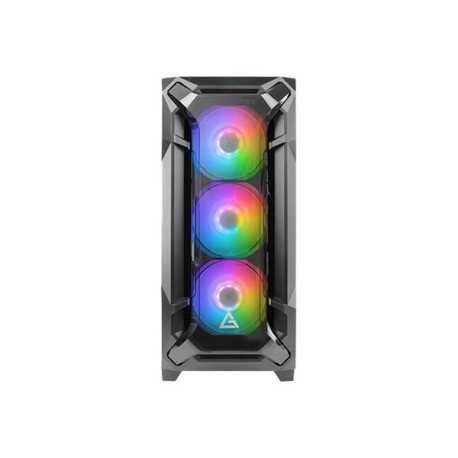 Antec DF600 Flux - Tower - ATX - pannello laterale finestrato (vetro temperato) - senza alimentazione - USB/Audio