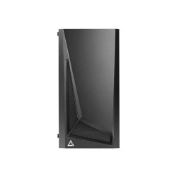 Antec DP301M - Tower - micro ATX - pannello laterale finestrato (vetro temperato) - senza alimentazione - USB/Audio