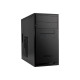 Antec New Solution NSK3100 - Tower - mini ITX / micro ATX - senza alimentazione - nero opaco