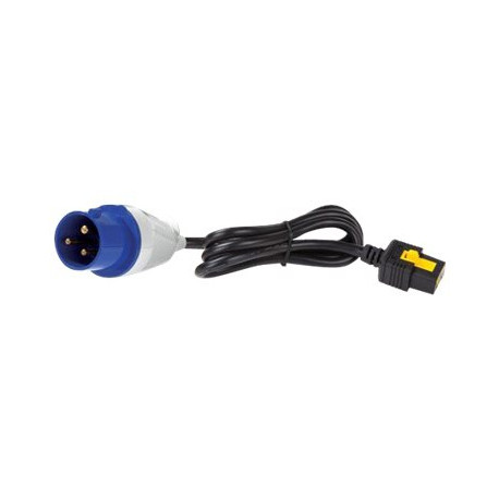 APC - Cavo di alimentazione - IEC 60309 16A (M) a IEC 60320 C19 - 16 A - 3 m - chiusura aggancio - nero - per P/N: SMT2200I-AR,