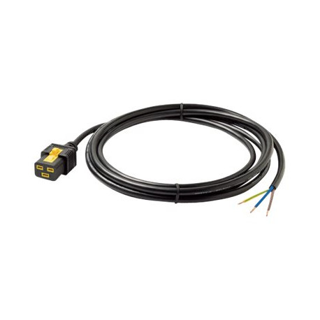 APC - Cavo di alimentazione - IEC 60320 C19 a cablaggio 3 fili - 240 V c.a. V - 16 A - 3 m - nero - per P/N: SMT2200I-AR, SMT22