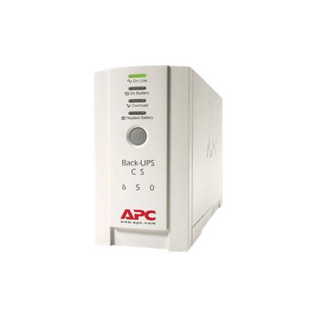 APC Back-UPS CS 650 - UPS - 230 V c.a. V - 400 Watt - 650 VA - RS-232, USB - connettori di uscita 4 - beige