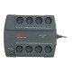 APC Back-UPS ES 400 - UPS - 230 V c.a. V - 240 Watt - 400 VA - connettori di uscita 8 - Italia - carbone