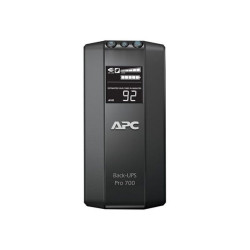 APC Back-UPS RS LCD 700 Master Control - UPS - 120 V c.a. V - 420 Watt - 700 VA - USB - connettori di uscita 6 - nero - per P/N