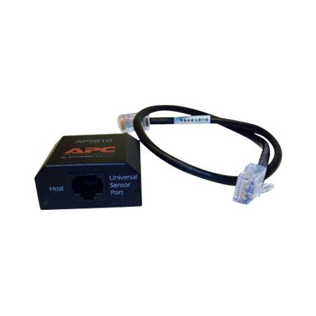 APC Dry Contact I/O Accessory - Kit adattatore di rete - nero - per P/N: AP9643, SMX1000C, SMX1500RM2UC, SMX1500RM2UCNC, SMX750