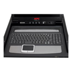 APC LCD Console - Console KVM - 17" - montabile in rack - 1280 x 1024 @ 75 Hz - nero - 1U - per P/N: AR3103, AR3103SP, AR3106SP