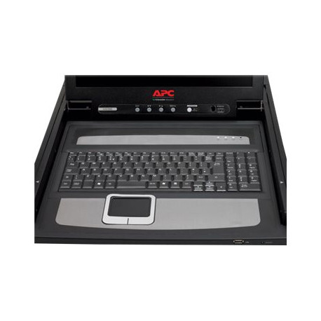 APC LCD Console - Console KVM - 17" - montabile in rack - 1280 x 1024 @ 75 Hz - nero - 1U - per P/N: AR3103, AR3103SP, AR3106SP