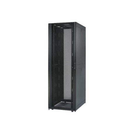 APC NetShelter SX Enclosure with Sides - Rack - nero - 48U - 19" - per P/N: SUA1000RM2U, SUA1000RM2U-TU, SUA1000RMI2U, SUA2200R