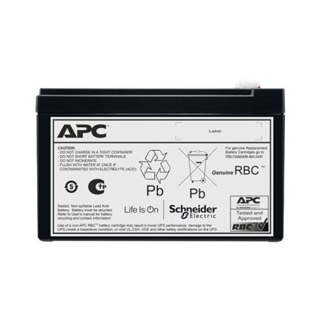 APC Replacement Battery Cartridge -177 - Batteria UPS - 6 batteria x - Piombo - 7 Ah - nero