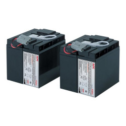 APC Replacement Battery Cartridge -55 - Batteria UPS - Piombo - 2 celle - nero - per P/N: SMT2200C, SMT2200I-AR, SMT2200IC, SMT