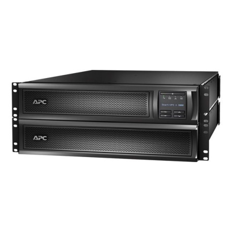 APC Smart-UPS X 3000 Rack/Tower LCD - UPS - 208/220/230/240 V c.a. V - 2.7 kW - 3000 VA - Ethernet 10/100, RS-232 - connettori 