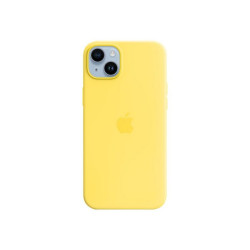 Apple - Cover per cellulare - Compatibilità MagSafe - silicone - giallo canarino - per iPhone 14 Plus