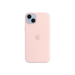 Apple - Cover per cellulare - Compatibilità MagSafe - silicone - rosa gesso - per iPhone 14 Plus