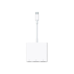 Apple Digital AV Multiport Adapter - Adattatore video - 24 pin USB-C maschio a USB, HDMI, USB-C (solo alimentazione) femmina - 