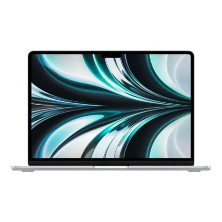 Apple MacBook Air - M2 - M2 10-core GPU - 8 GB RAM - 512 GB SSD - 13.6" IPS 2560 x 1664 (WQXGA) - Wi-Fi 6 - argento - tast: ita