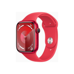 Apple Watch Series 9 (GPS) - (PRODUCT) RED - 45 mm - alluminio rosso - smartwatch con fascia sportiva - fluoroelastomero - ross