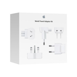 Apple World Travel Adapter Kit - Kit adattatori connettore alimentazione - per MacBook- MacBook Air (fine 2018, metà 2019), wit