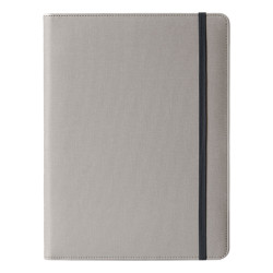 Portablocco Meet - con elastico - 31 x 25 x 1,4 cm - grigio - In Tempo