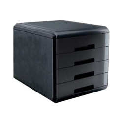 ARDA Mydesk - Cassettiera - 4 cassetti - nero opaco