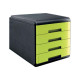 ARDA Mydesk - Cassettiera - 4 cassetti - verde opaco