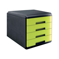 ARDA Mydesk - Cassettiera - 4 cassetti - verde opaco