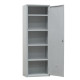 Armadio multiuso in metallo - a 1 anta - 60 x 40 x180 cm - grigio - Fasma