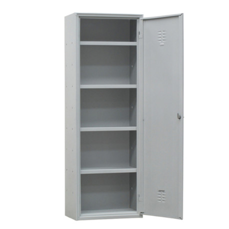 Armadio multiuso in metallo - a 1 anta - 60 x 40 x180 cm - grigio - Fasma