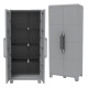 Armadio Transforming Modular 4 - 78 x 43,6 x 184,4 cm - PPL - grigio - Terry