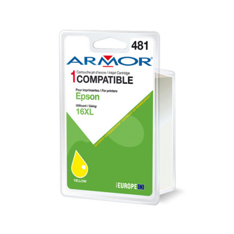 Armor - Cartuccia ink Compatibile  per Epson - Giallo - T163440 (XL) - 8,5 ml