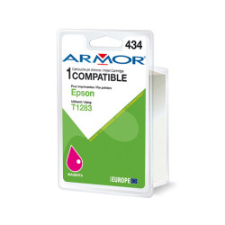 Armor - Cartuccia ink Compatibile  per Epson - Magenta - T128340 - 6,5 ml