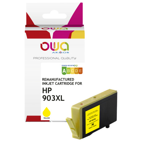 Armor - Cartuccia ink Compatibile  per Hp 903XL - Giallo - K20652OW - 12 ml