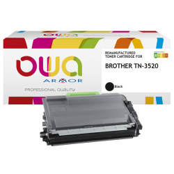 Armor - Toner Compatibile per Brother TN-3520 - Nero - 20.000 pag