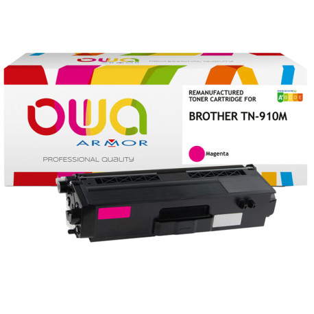 Armor - Toner Compatibile per Brother TN910 - Magenta - TN910M-STA - 9.000 pag