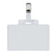 Portanome Pass 3E - clip in metallo - 9,5 x 6 cm - PVC - Sei Rota - conf. 100 pezzi