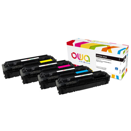 Armor - Toner Compatibile per Hp 203A - Giallo - CF542A - 1.300 pag