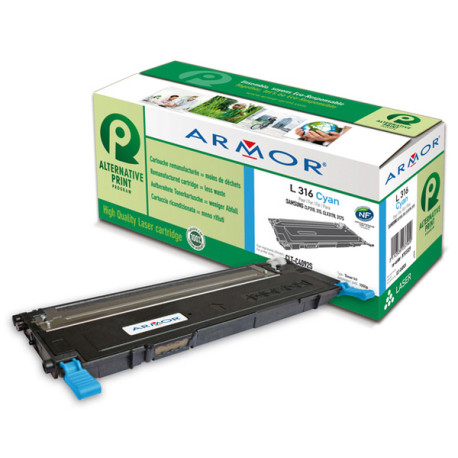 Armor - Toner Compatibile per Hp/Samsung - Ciano - CLT-C4092S - 1.000 pag