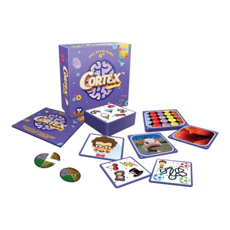 Asmodee - Cortex Challenge -Bambini - gioco di memoria