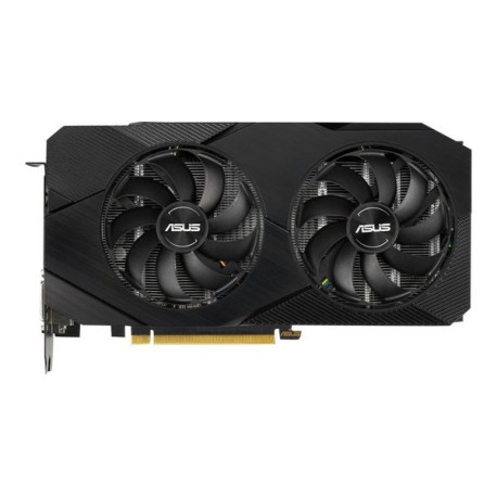 ASUS DUAL-RTX2060-O6G-EVO - OC Edition - scheda grafica - GF RTX 2060 - 6 GB GDDR6 - PCIe 3.0 x16 - DVI, 2 x HDMI, DisplayPort