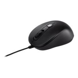 ASUS MU101C Blue Ray Silent - Mouse - per destrorsi e per sinistrorsi - ottica - 3 pulsanti - cablato - USB - nero