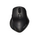 ASUS MW203 - Mouse - ergonomico - ottica - 5 pulsanti - senza fili - Bluetooth, 2.4 GHz - ricevitore wireless USB - nero