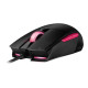 ASUS ROG Strix Impact II Electro Punk - Mouse - per destrorsi e per sinistrorsi - ottica - 5 pulsanti - cablato - USB - nero, r