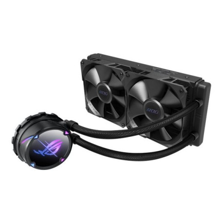 ASUS ROG STRIX LC II 240 - Sistema di raffreddamento a liquido del processore - Dimensione radiatore: 240 mm - (per: LGA1156, L